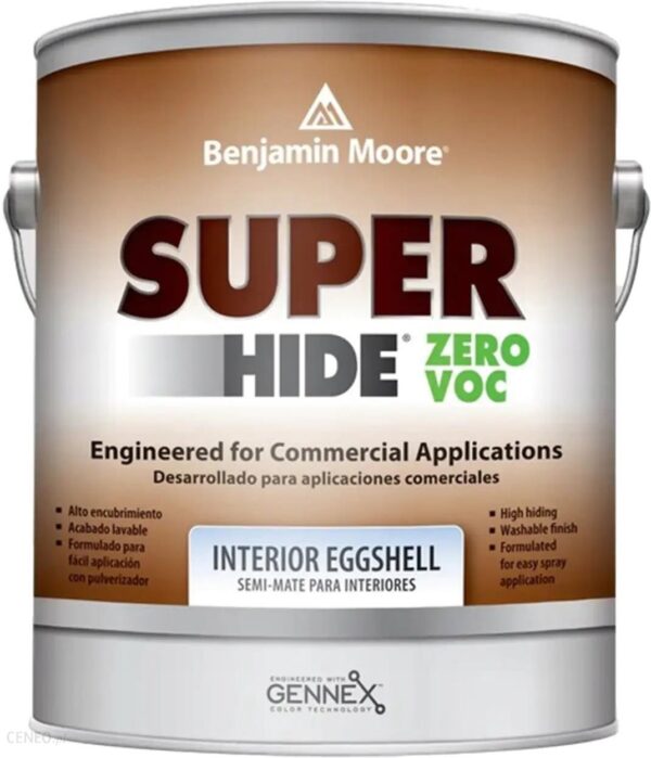 Benjamin Moore Farba Akrylowa Super Hide Eggshell 357 Półmat 18