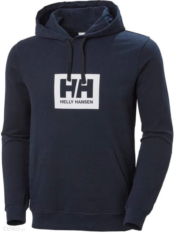Bluza Helly Hansen Hh Box Hoodie - granatowy