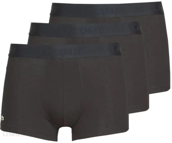 Bokserki Lacoste 3-Pack Boxer Briefs M 5H3407 (kolor Czarny
