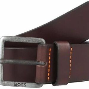 Boss Calindo Pas skórzana medium brown2 95cm