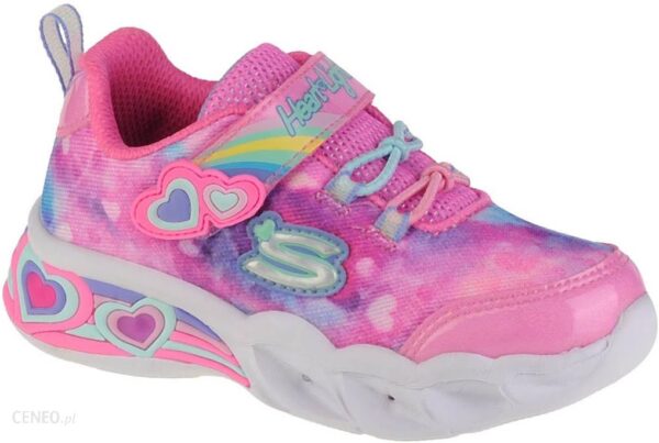 Buty dziecięce Skechers Sweetheart Lights-Lovely Dreams 302663N-PKLV Rozmiar: 21