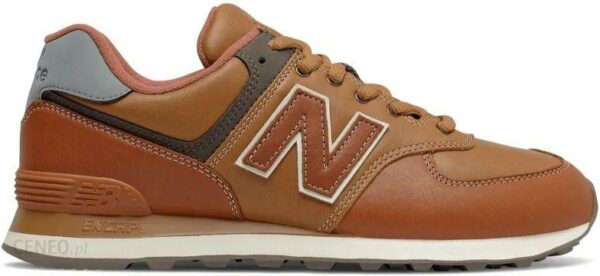 Buty New Balance ML574OMA - brązowe