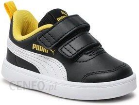 Buty Puma - Courtflex V2 V Inf 371544 27 Puma Black/White/Pele Yellow