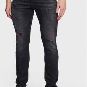Calvin Klein Jeans Jeansy J30J322836 Czarny Skinny Fit