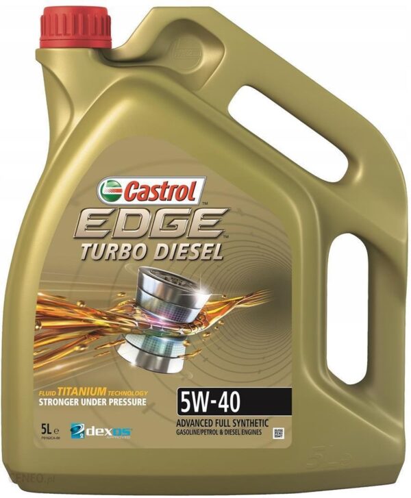 Castrol Edge Titanium Turbo Diesel 5W40 5L