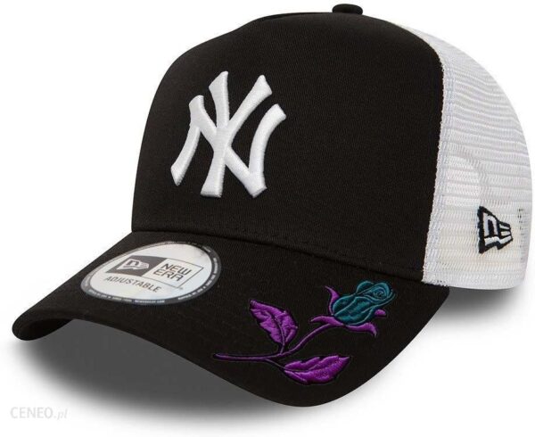 Czapka New Era MLB New York Yankees Clean A Frame Trucker Custom Mystic Rose - 11588491