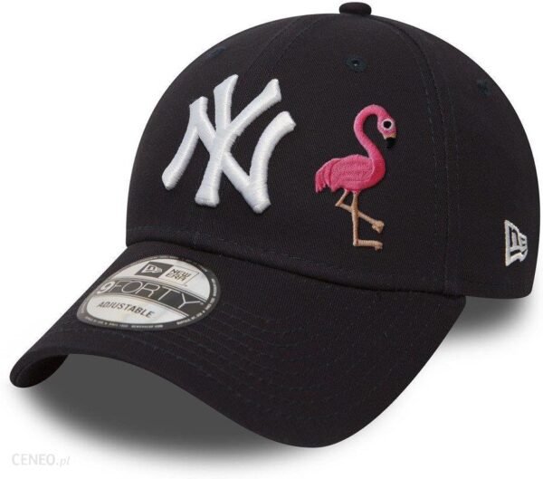 Czapka z daszkiem bejsbolowa NEW ERA 9FORTY New York Yankees NY Navy - Custom Flamingo - 10531939
