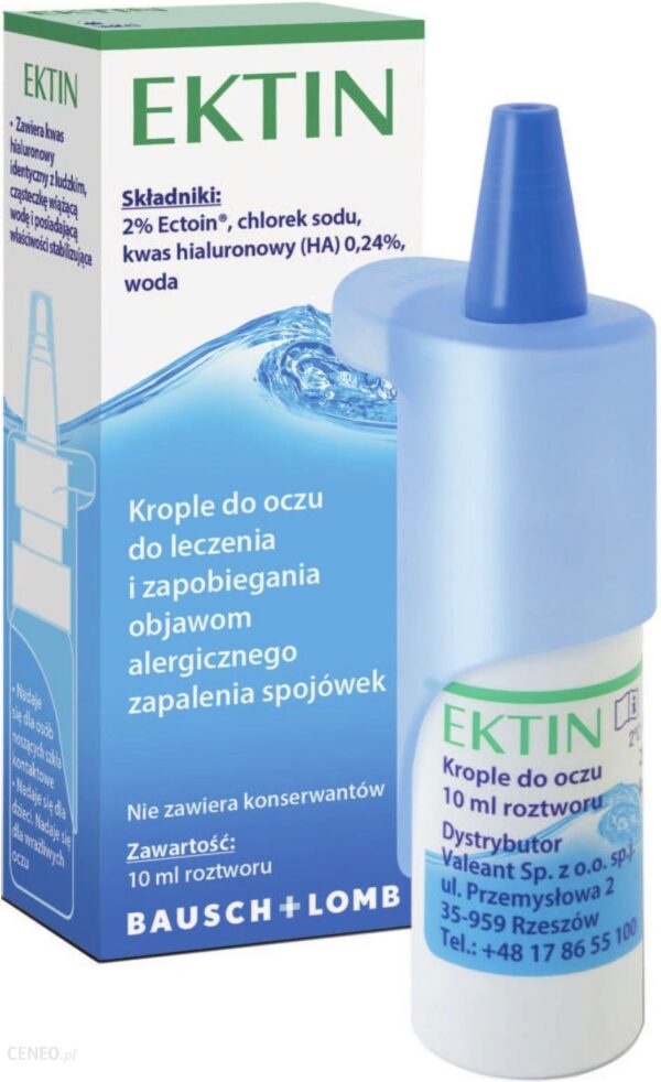 Ektin krople do oczu 10 ml