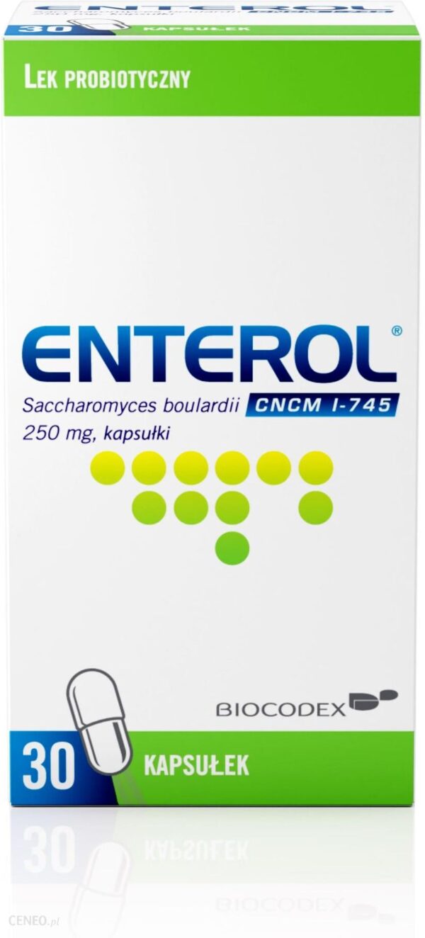 Enterol probiotyk 250mg 30 kaps.