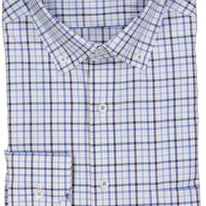 Eterna Koszula - Modern fit - w kolorze niebiesko-białym