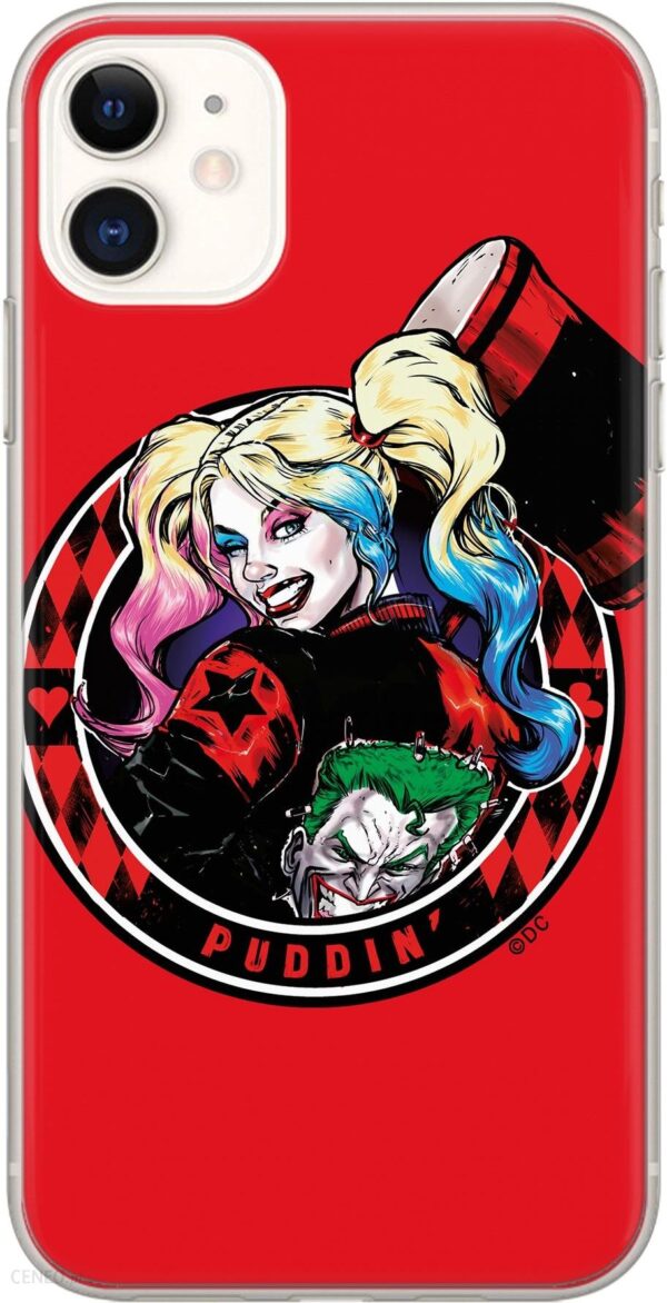 Etui Harley Quinn 002 DC Nadruk pełny Czerwony Producent: Samsung