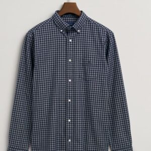 Gant Koszula - Regular fit - w kolorze szaro-granatowym