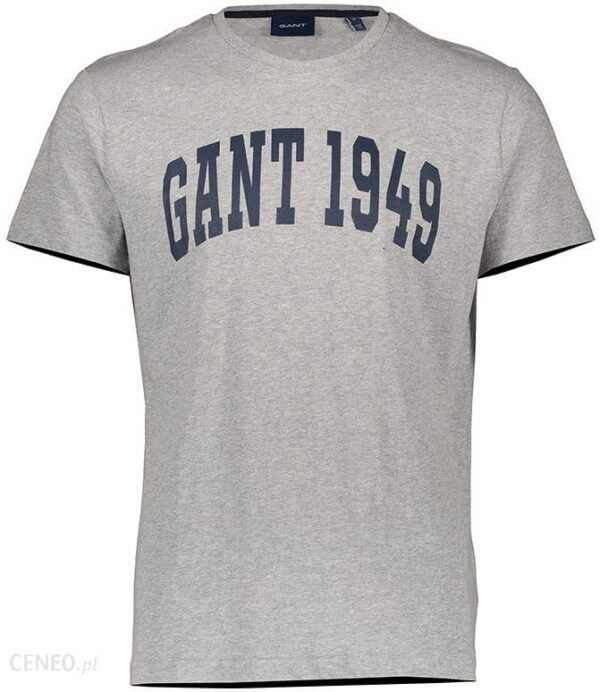 Gant Koszulka w kolorze szarym