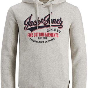 Jack & Jones Bluza "Logo" w kolorze jasnoszarym