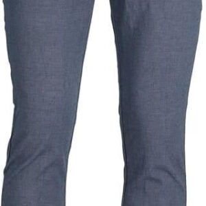 Jack & Jones Spodnie chino "Marco" w kolorze niebiesko-szarym