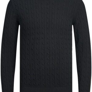 Jack & Jones Sweter w kolorze czarnym