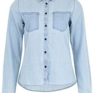 koszula BLEND SHE - Adel Patch Shirt Bleached Lg. Blue (29029)