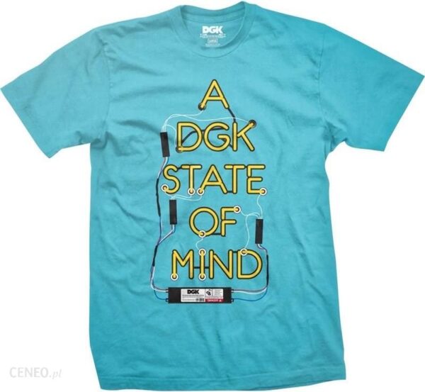 koszulka DGK - State Of Mind Tee Pacific Blue (PACIFIC BLUE)