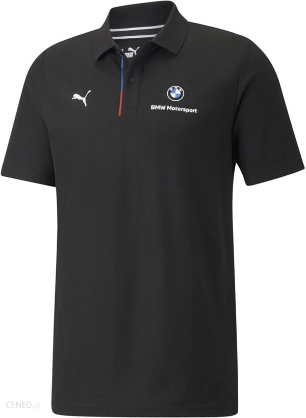 Koszulka polo męska Puma Motorsport BMW czarna 53119301