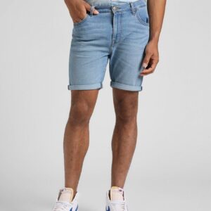 LEE RIDER SHORT MĘSKIE SZORTY JEANSOWE DK VISUAL CODY L73FMGUC