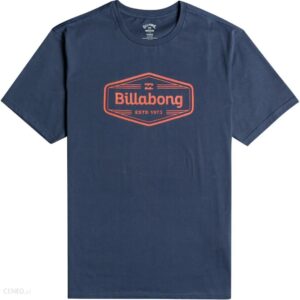 Męska Koszulka z krótkim rękawem Billabong Trademark Tees C1Ss62Bip2-4766 – Granatowy