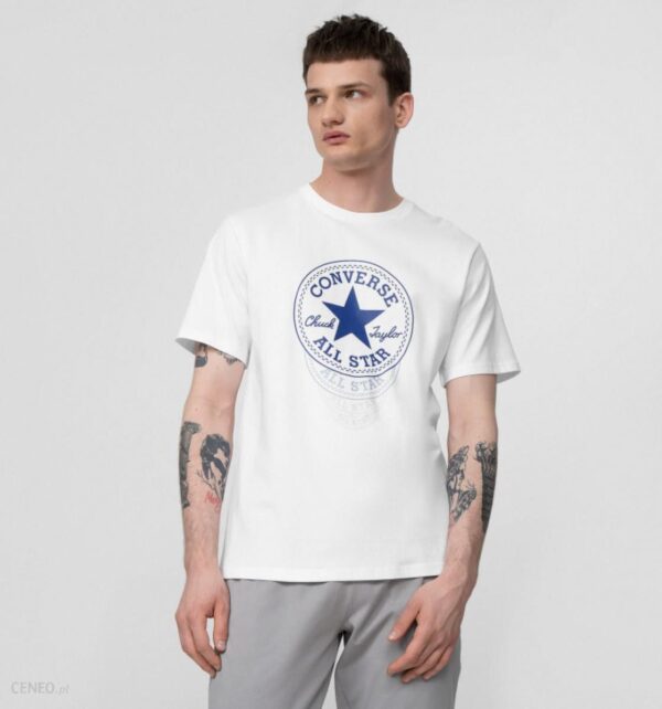 Męski t-shirt z nadrukiem CONVERSE All Star 10024034