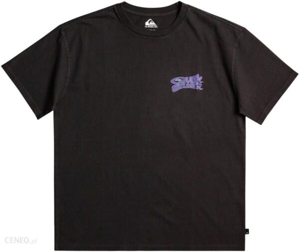 Męski t-shirt z nadrukiem QUICKSILVER Thorndog - czarny