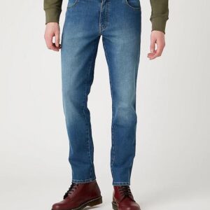 MĘSKIE SPODNIE JEANSOWE WRANGLER TEXAS SLIM IN CLOVER W12SX5365