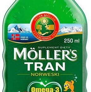 Mollers Tran Norweski Owocowy 250ml