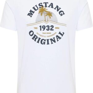 Mustang męska koszulka t-shirt ALEX C PRINT 1012520 2045
