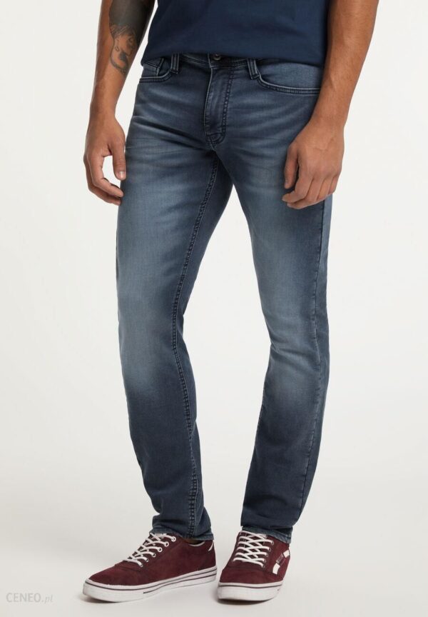 MUSTANG Style Oregon Tapered K MĘSKIE SPODNIE JEANSOWE DENIM BLUE 1011326 5000 683