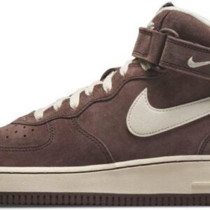 Nike Buty męskie Nike Air Force 1 Mid '07 QS - Brązowy