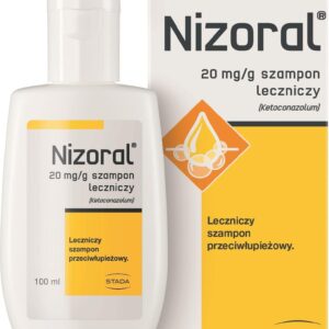 Nizoral leczniczy szampon przeciwłupieżowy 100ml