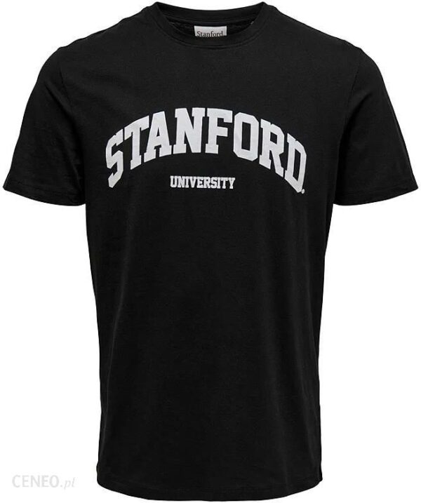 ONLY & SONS Koszulka "Stanford" w kolorze czarnym