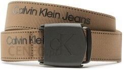 Pasek Męski Calvin Klein Jeans - Plaque Logo Webbing Belt 38Mm K50K510473 GC7