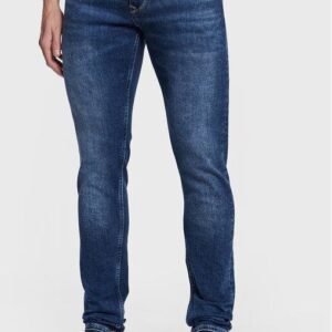 Pepe Jeans Jeansy Stanley PM206326 Granatowy Tapered Fit