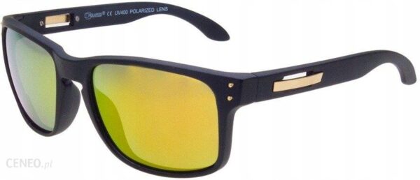 Polariss 739 CZ Męskie okulary przeciwsłoneczne polaryzacyjne czarne