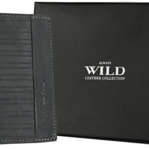 Portfel skórzany Always Wild N4-BUP-1-RFID czarny