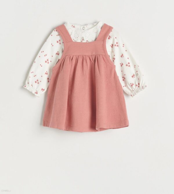 Reserved - Babies` body suit & dress - Kremowy