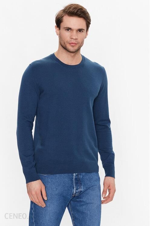 Sisley Sweter 10F2S1C78 Niebieski Regular Fit
