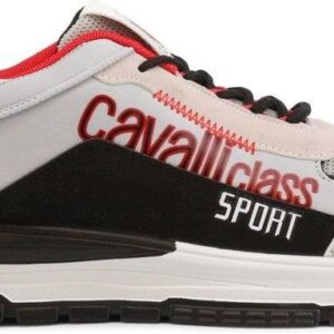 Sneakersy marki Cavalli Class model CM8637 kolor Szary. Obuwie Męskie. Sezon: Wiosna/Lato