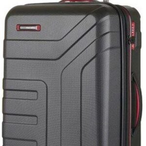Średnia walizka TRAVELITE VECTOR 72048-01 Czarna - czarny