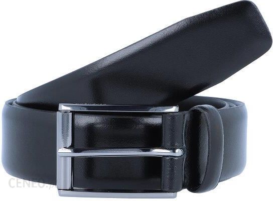 Strellson Premium Belt Skórzany pasek schwarz 105 cm