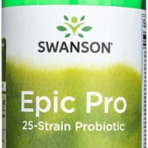 Swanson Epic Pro 25 Strain Probiotic 30 kaps.