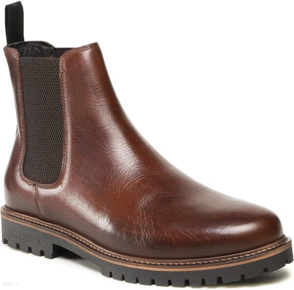 Sztyblety LES DEUX - Troy Chelsea Boot LDM820008 Cognac 850850