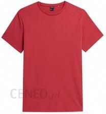 T-shirt męski OUTHORN OTHAW22TTSHM1025 burgund 3XL
