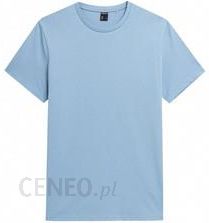 T-shirt męski OUTHORN OTHAW22TTSHM1025 jasny niebieski 3XL