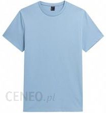 T-shirt męski OUTHORN OTHAW22TTSHM1025 jasny niebieski L
