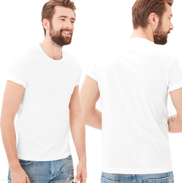 T-shirt męski SlimFit s.Oliver biały - 3XL