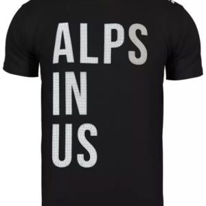 T-shirt z krótkim rękawem Alps In Us Alpinus Czarny S